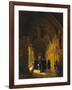 Abelard in Cloister, 1820-1830-Francois-Marius Granet-Framed Giclee Print