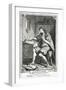 Abelard Writing, Edwards-Hall Hall-Framed Art Print