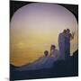 Abend im antiken Griechenland-Alphonse Osbert-Mounted Giclee Print