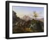 Abend in den Apenninen-Adrian Ludwig Richter-Framed Giclee Print