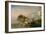 Abendlicher Strand bei Ischia. 1879-Oswald Achenbach-Framed Giclee Print