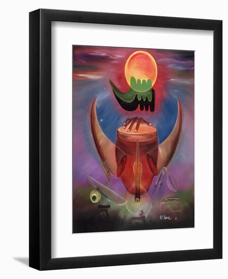 Abeng II-Ikahl Beckford-Framed Giclee Print