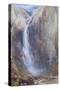 Aber Falls-Henry Clarence Whaite-Stretched Canvas