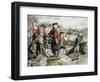 Abercrombie's Expedition to Ticonderoga-Frederick Coffay Yohn-Framed Giclee Print