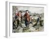 Abercrombie's Expedition to Ticonderoga-Frederick Coffay Yohn-Framed Giclee Print