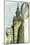 Aberdeen 1885, U.K., The Old Tolbooth Tower-null-Mounted Giclee Print