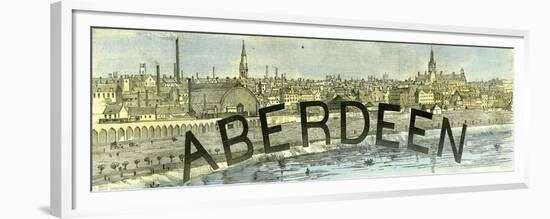 Aberdeen 1885 U.K-null-Framed Premium Giclee Print