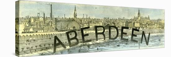 Aberdeen 1885 U.K-null-Stretched Canvas