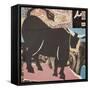 Aberdeen Angus Bull-John Wallington-Framed Stretched Canvas