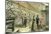 Aberdeen Granholm Tweed Mills 1885, UK, Warping Machines-null-Mounted Giclee Print