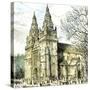 Aberdeen Old Machar Cathedral 1885, UK-null-Stretched Canvas