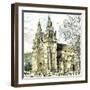 Aberdeen Old Machar Cathedral 1885, UK-null-Framed Giclee Print