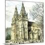 Aberdeen Old Machar Cathedral 1885, UK-null-Mounted Giclee Print