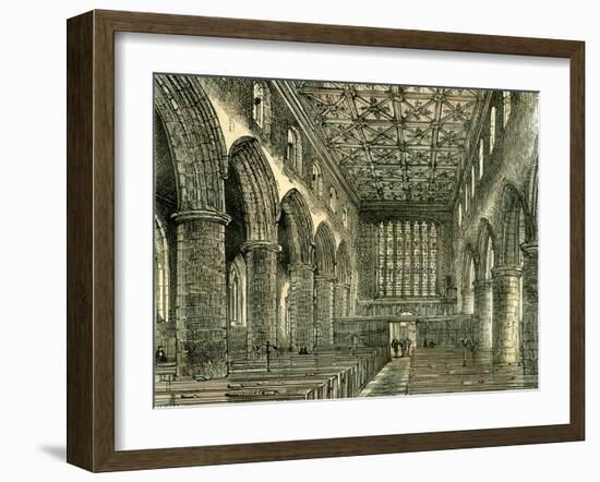 Aberdeen Old Machar Cathedral 1885, UK-null-Framed Giclee Print