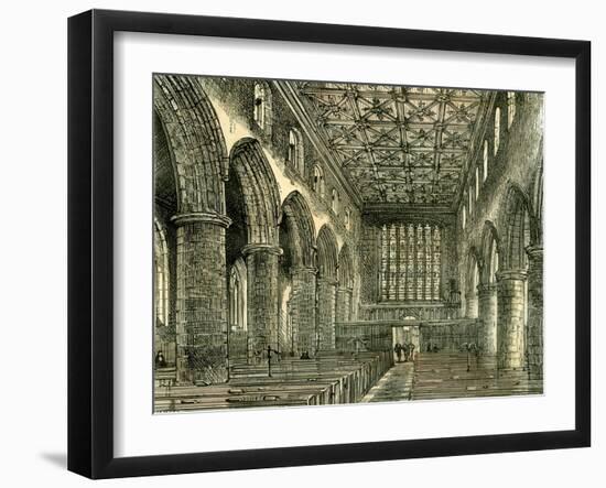 Aberdeen Old Machar Cathedral 1885, UK-null-Framed Giclee Print