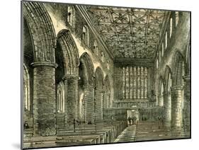 Aberdeen Old Machar Cathedral 1885, UK-null-Mounted Giclee Print