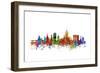 Aberdeen Scotland Skyline-Michael Tompsett-Framed Premium Giclee Print