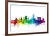 Aberdeen Scotland Skyline-Michael Tompsett-Framed Art Print