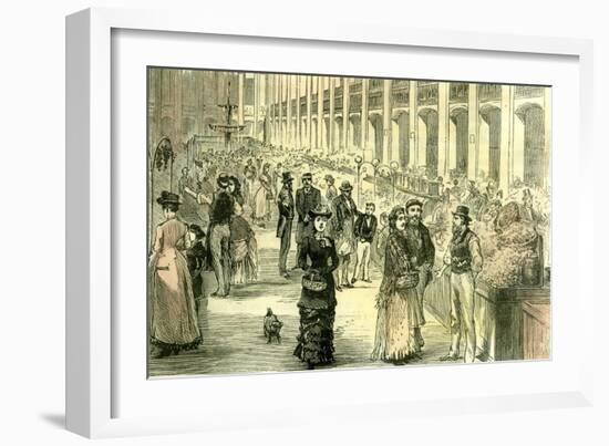 Aberdeen the New Market 1885, UK-null-Framed Giclee Print