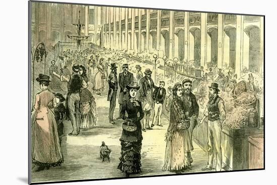 Aberdeen the New Market 1885, UK-null-Mounted Giclee Print