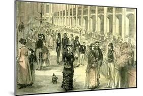 Aberdeen the New Market 1885, UK-null-Mounted Giclee Print