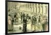 Aberdeen the New Market 1885, UK-null-Framed Giclee Print