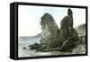 Aberdeen the Rocks at Muchalls 1885, UK-null-Framed Stretched Canvas