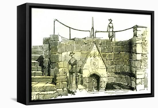 Aberdeen the Well of Spa 1885, UK-null-Framed Stretched Canvas