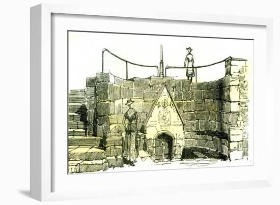 Aberdeen the Well of Spa 1885, UK-null-Framed Giclee Print
