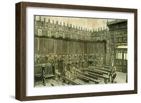 Aberdeen UK King's College Chapel 1885-null-Framed Giclee Print