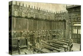 Aberdeen UK King's College Chapel 1885-null-Stretched Canvas