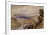 Abergavenny, 1848 (W/C on Paper)-William Callow-Framed Giclee Print