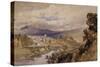 Abergavenny, 1848 (W/C on Paper)-William Callow-Stretched Canvas