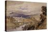 Abergavenny, 1848 (W/C on Paper)-William Callow-Stretched Canvas