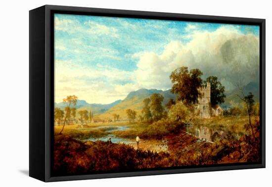 Abergavenny, 1872-Edmund John Niemann-Framed Stretched Canvas