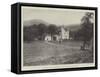 Abergeldie Castle, Aberdeenshire, the Seat of Mr Hugh Mackay Gordon-null-Framed Stretched Canvas