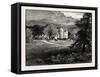 Abergeldie Castle, UK-null-Framed Stretched Canvas