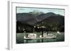 Abersee Salzburg, Dampfer Kaiserin Elisabeth-null-Framed Giclee Print