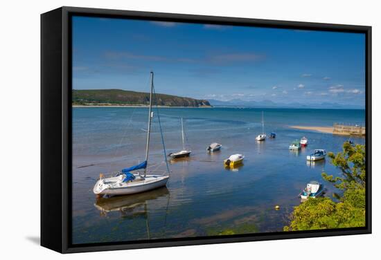 Abersoch, Llyn Peninsula, Gwynedd, Wales, United Kingdom, Europe-Alan Copson-Framed Stretched Canvas