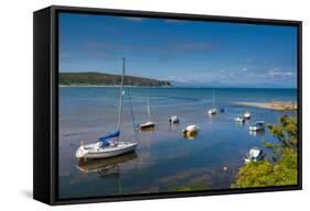 Abersoch, Llyn Peninsula, Gwynedd, Wales, United Kingdom, Europe-Alan Copson-Framed Stretched Canvas