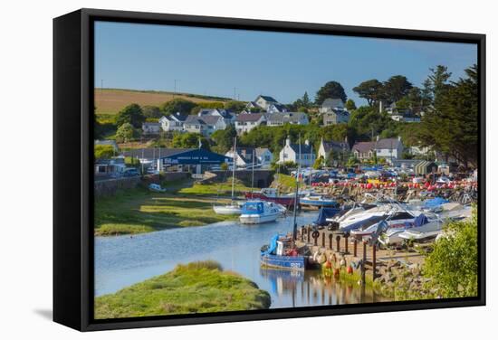 Abersoch, Llyn Peninsula, Gwynedd, Wales, United Kingdom, Europe-Alan Copson-Framed Stretched Canvas