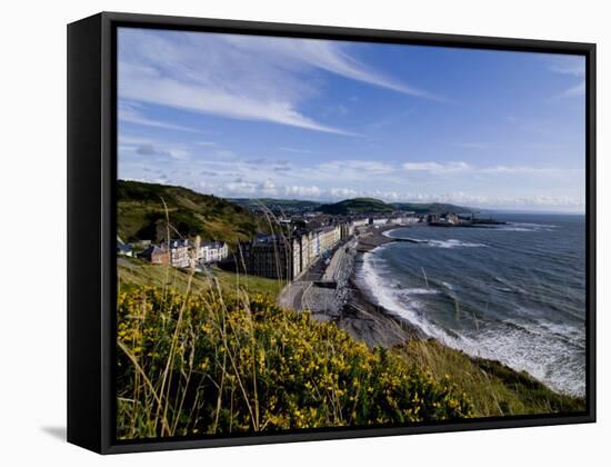 Aberystwyth, Ceredigion, Wales, United Kingdom, Europe-Charles Bowman-Framed Stretched Canvas