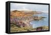Aberystwyth from Constitution Hill-Alfred Robert Quinton-Framed Stretched Canvas
