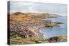 Aberystwyth from Constitution Hill-Alfred Robert Quinton-Stretched Canvas