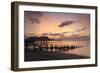 Aberystwyth Pier, Ceredigion, West Wales, United Kingdom, Europe-Billy Stock-Framed Photographic Print