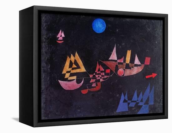 Abfahrt Der Schiffe, 1927-Paul Klee-Framed Stretched Canvas