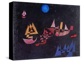 Abfahrt Der Schiffe, 1927-Paul Klee-Stretched Canvas