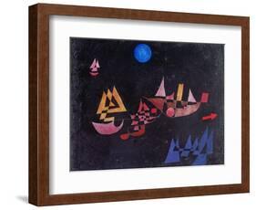 Abfahrt Der Schiffe, 1927-Paul Klee-Framed Giclee Print