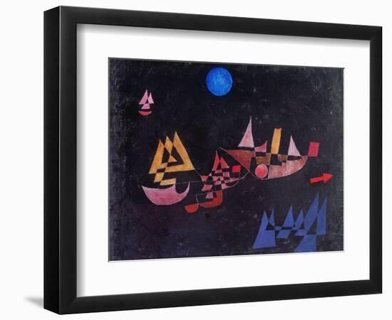 Abfahrt Der Schiffe, 1927-Paul Klee-Framed Giclee Print