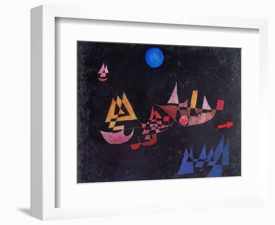 Abfahrt Der Schiffe, 1927-Paul Klee-Framed Giclee Print